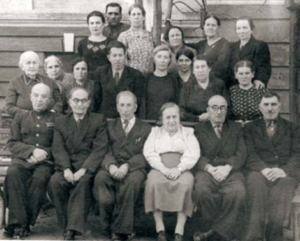 Коллектив Первой Советской больницы. 1948 год